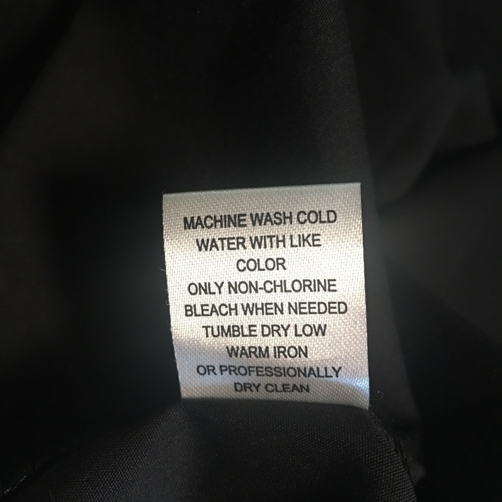 Connected Apparel Black Midi Short Sleeve V Neck Dress Size 10 Vintage 90s — image 7 of 8